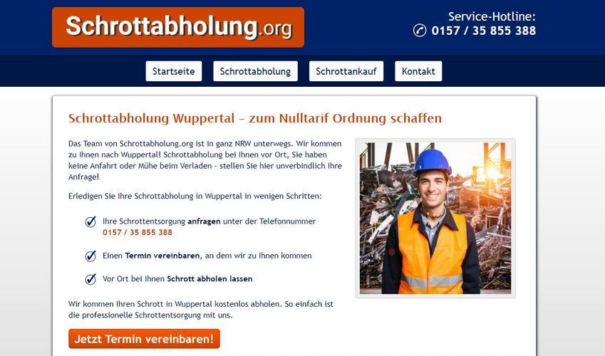 Schrottabholung Wuppertal - holt im Auftrag alte, ausrangierte, gusseiserne Hinterlassenschaften längst vergangener Zeiten bei Ihnen zuhause ab.