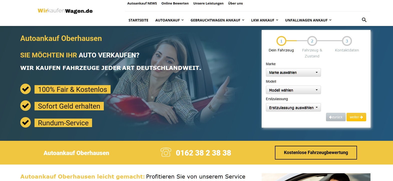 Auto verkaufen in Schwerin - Gebrauchtwagen online verkaufen: so einfach geht's