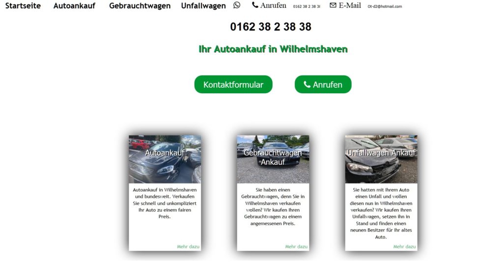 Autoankauf in Duisburg - Auto verkaufen zum Höchstpreis
