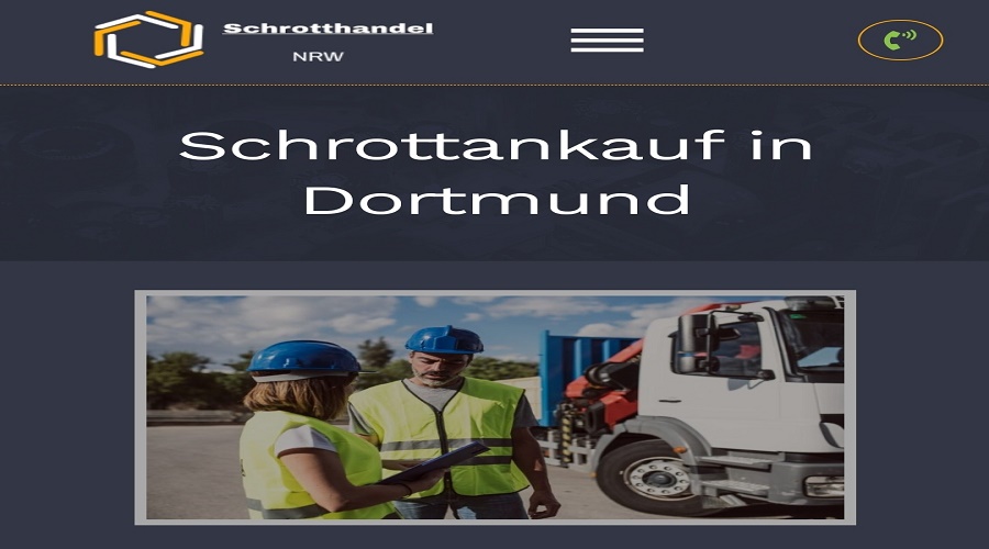 Wir Kaufen Schrott und Metalle, durch professionellen Schrottankauf Dortmund zu attraktiven Preisen