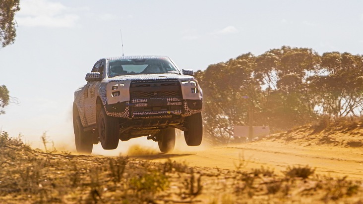 Ford präsentiert die nächste Generation des Ranger Raptor per Video - noch vor seiner offiziellen Weltpremiere