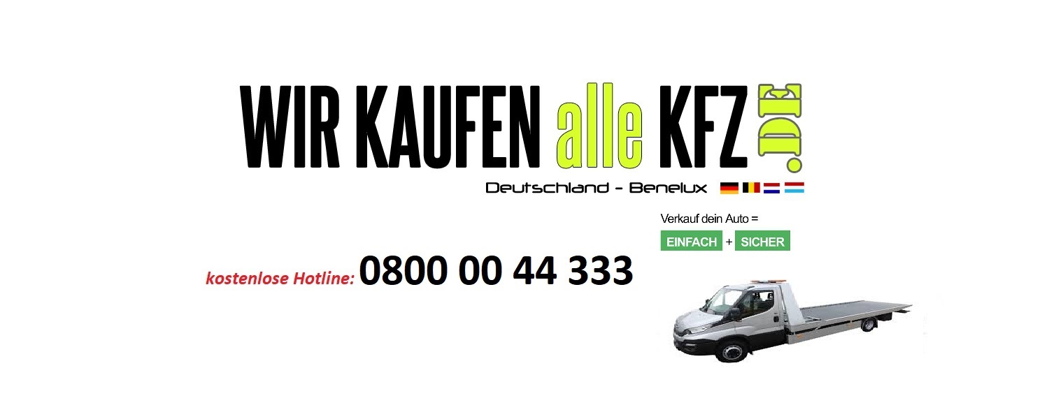 Ein kaputtes Auto verkaufen?