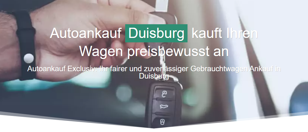 Auto Ankauf in Duisburg: Autoankauf Exclusiv