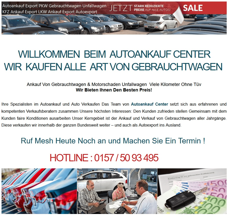 Mit Autoankauf Bonn - Service plus für Ihren Autoverkauf