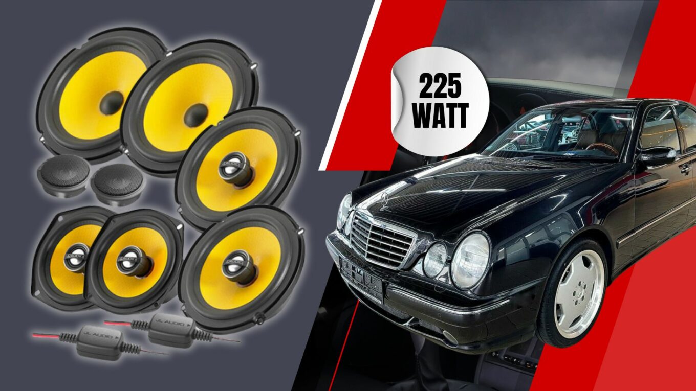 Meisterhaftes Sound-Upgrade: Testsieger-Lautsprecher für Mercedes E-Klasse W210 auf dem Prüfstand!