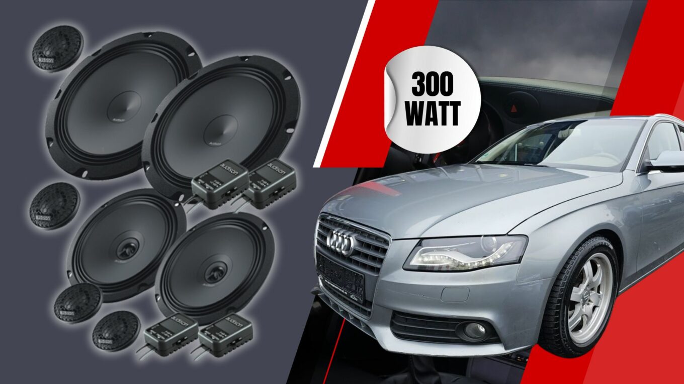 Audi A4 B8 Audio-Engineering: Verbessern Sie den Sound mit Top-Bass und Pegel