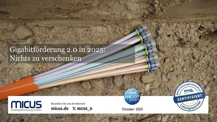 Geförderter Glasfaserausbau 2025 / Weiterer Text über ots und www.presseportal.de/nr/126959 / Die Verwendung dieses Bildes für redaktionelle Zwecke ist unter Beachtung aller mitgeteilten Nutzungsbedingungen zulässig und dann auch honorarfrei. Veröffentlichung ausschließlich mit Bildrechte-Hinweis.