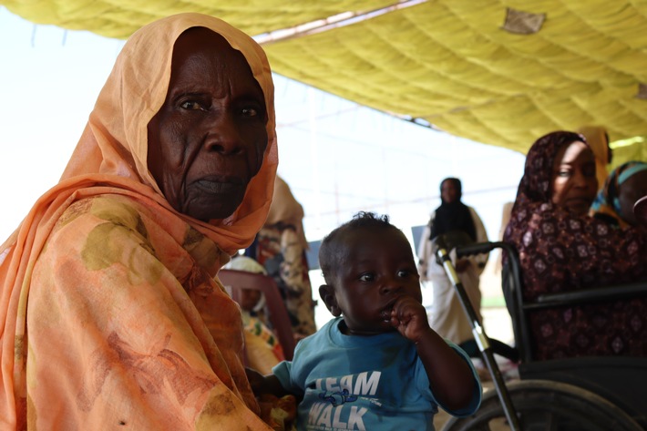 Über 10 Millionen Menschen sind innerhalb des Sudans vertrieben. / Weiterer Text über ots und www.presseportal.de/nr/50131 / Die Verwendung dieses Bildes für redaktionelle Zwecke ist unter Beachtung aller mitgeteilten Nutzungsbedingungen zulässig und dann auch honorarfrei. Veröffentlichung ausschließlich mit Bildrechte-Hinweis.