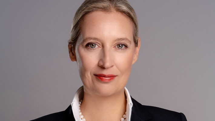 Dr. Alice Weidel, Bundessprecherin der Alternative für Deutschland. / Weiterer Text über ots und www.presseportal.de/nr/110332 / Die Verwendung dieses Bildes für redaktionelle Zwecke ist unter Beachtung aller mitgeteilten Nutzungsbedingungen zulässig und dann auch honorarfrei. Veröffentlichung ausschließlich mit Bildrechte-Hinweis.